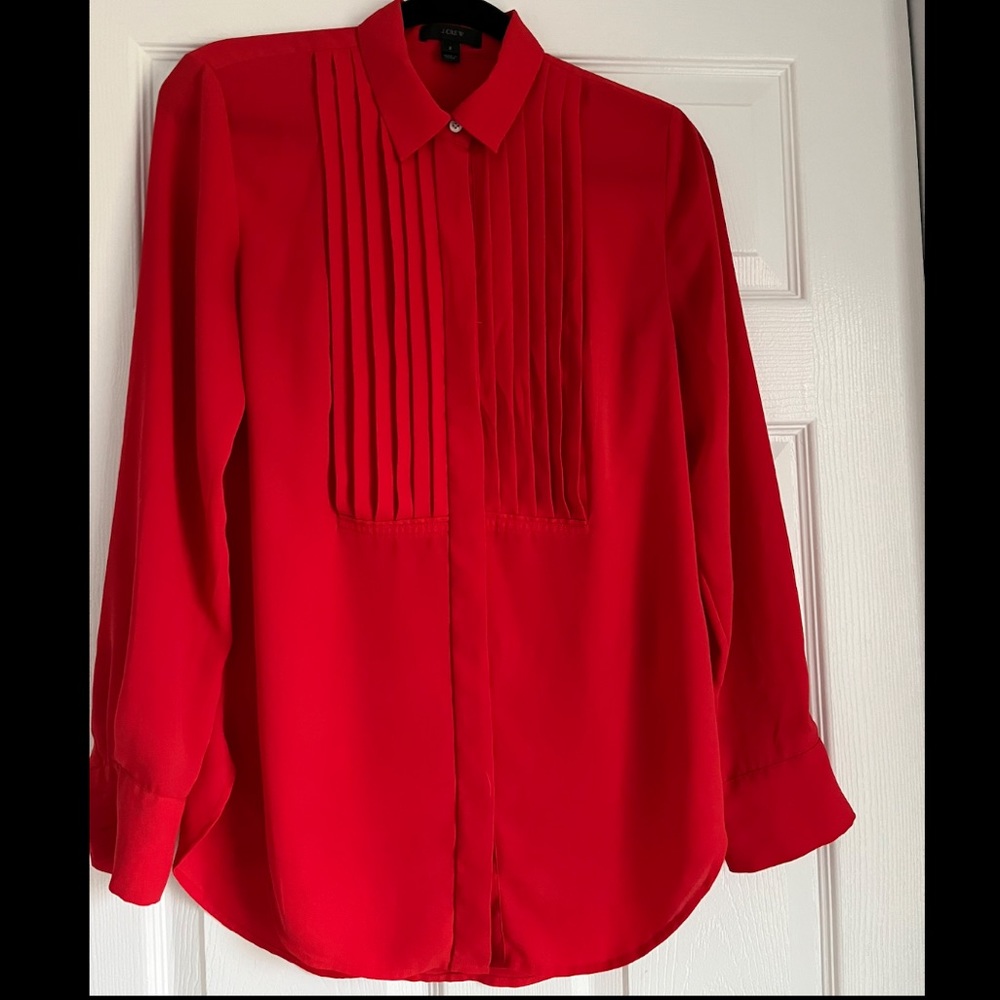 Tuxedo Blouse